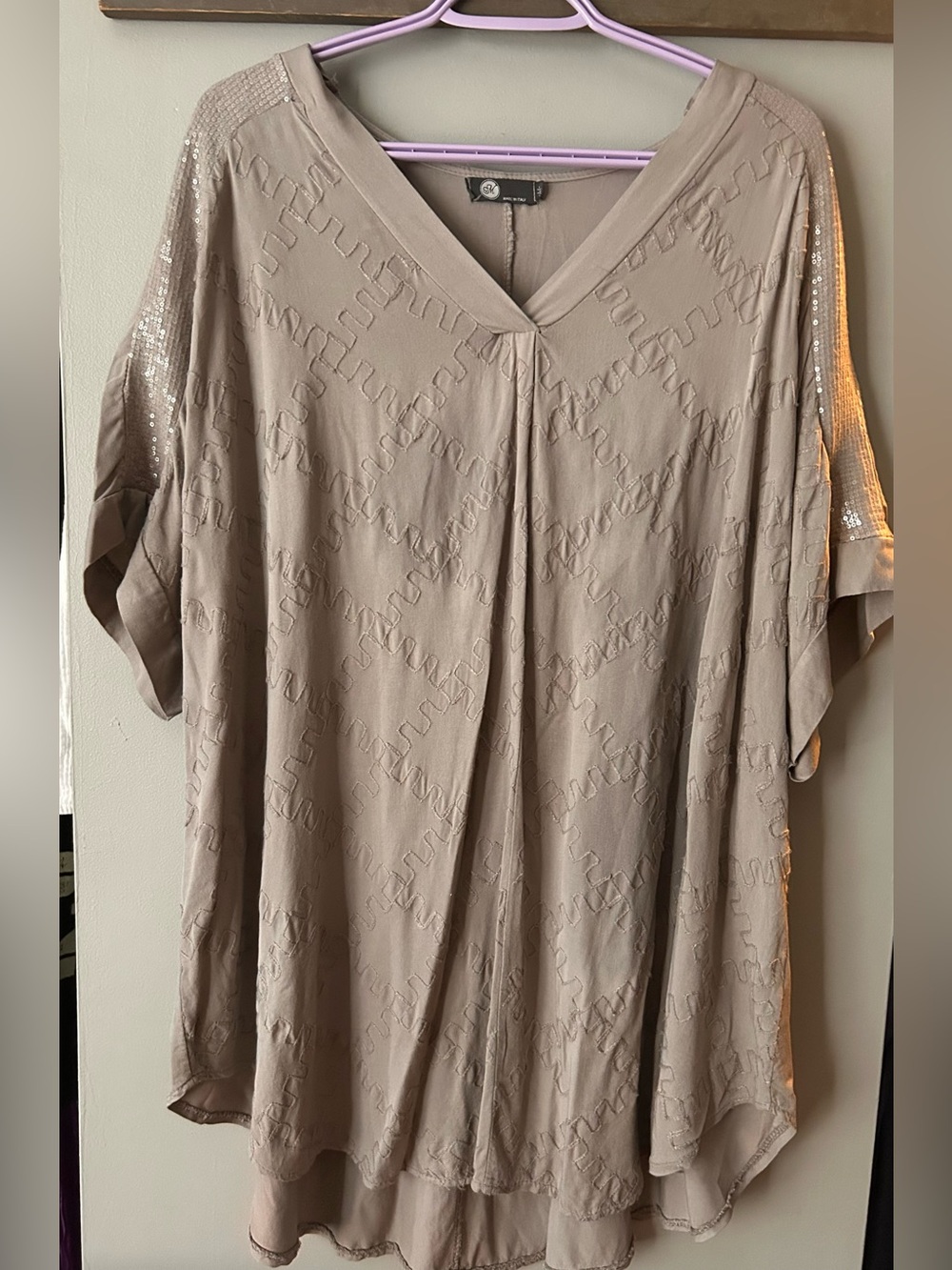 Made in Italy very oversized tunic - Picture 2 of 10